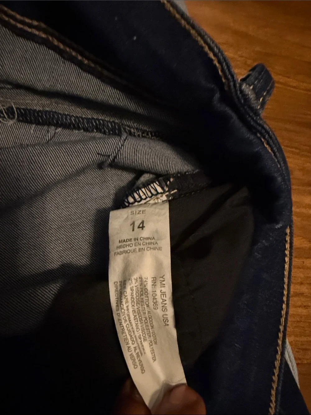 YMI Dark Blue & Light Blue Skinny Jeans Duo